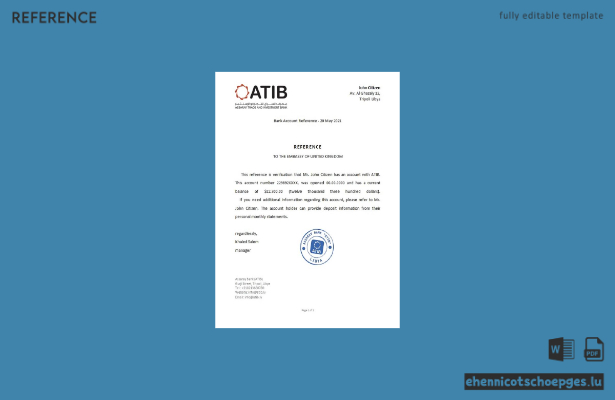 Libysche Assaray Bank – Beispielvorschau